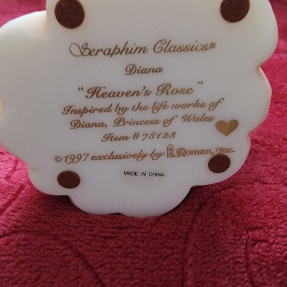 Seraphim Classics Diana Heavens Rose Angel - Picture 9 of 12
